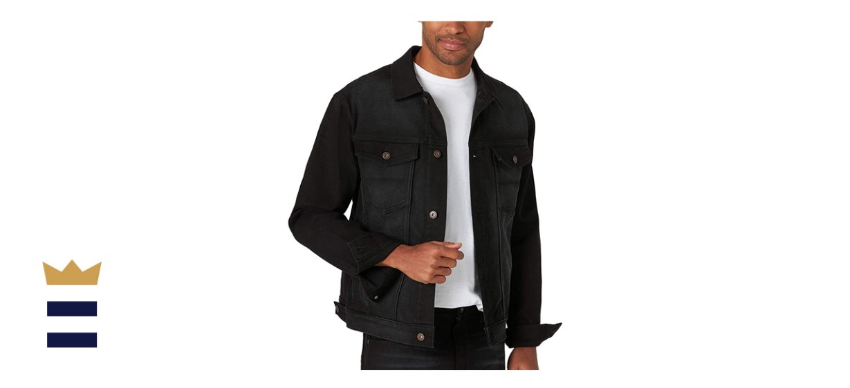 Wrangler Authentics Bonded Fleece Lined Trucker Denim Jacket