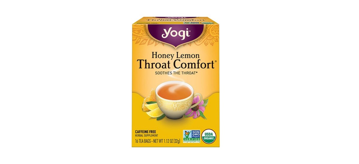 Yogi Tea Honey Lemon Throat Comfort Tea