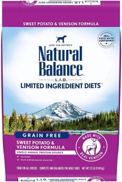 Natural Balance Limited Ingredient Diets Dry Dog Food - Sweet Potato & Venison Formula