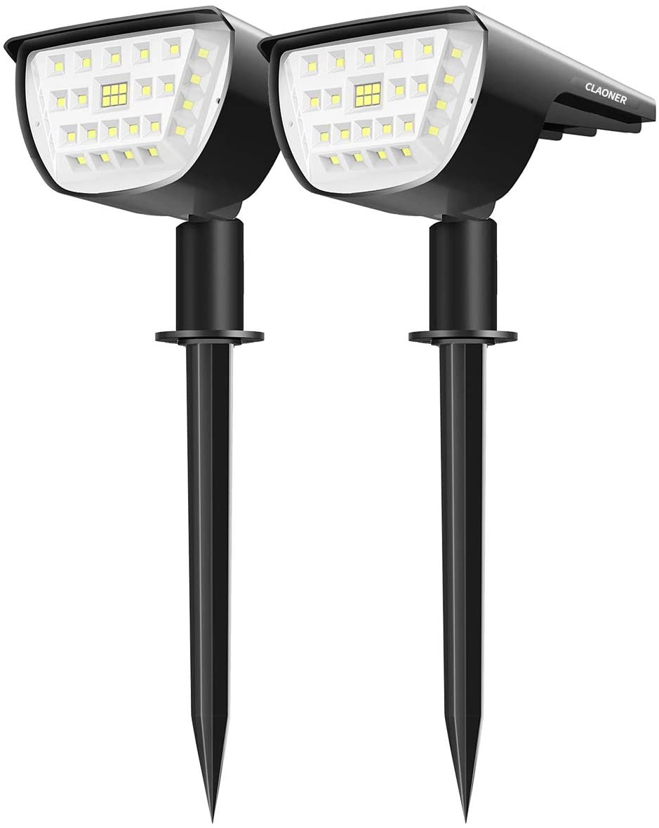 Claoner Solar Lighting 2-Pack