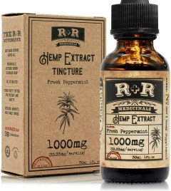 R+R Medicinals Hemp Oil Made with Organic Extract