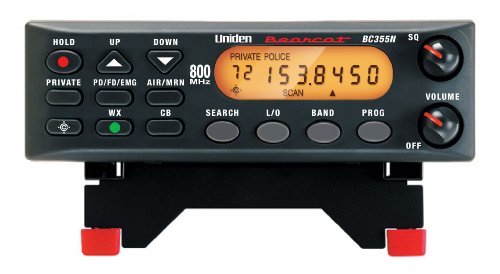 Uniden  BC355N 800MHz 300-Channel Base Mobile Scanner 