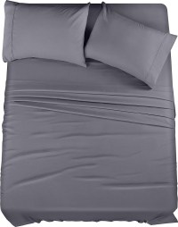 Utopia Bedding Wrinkle-Resistant Brushed Microfiber Queen Sheet Set