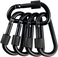Emoly 5 Pack Locking Carabiner