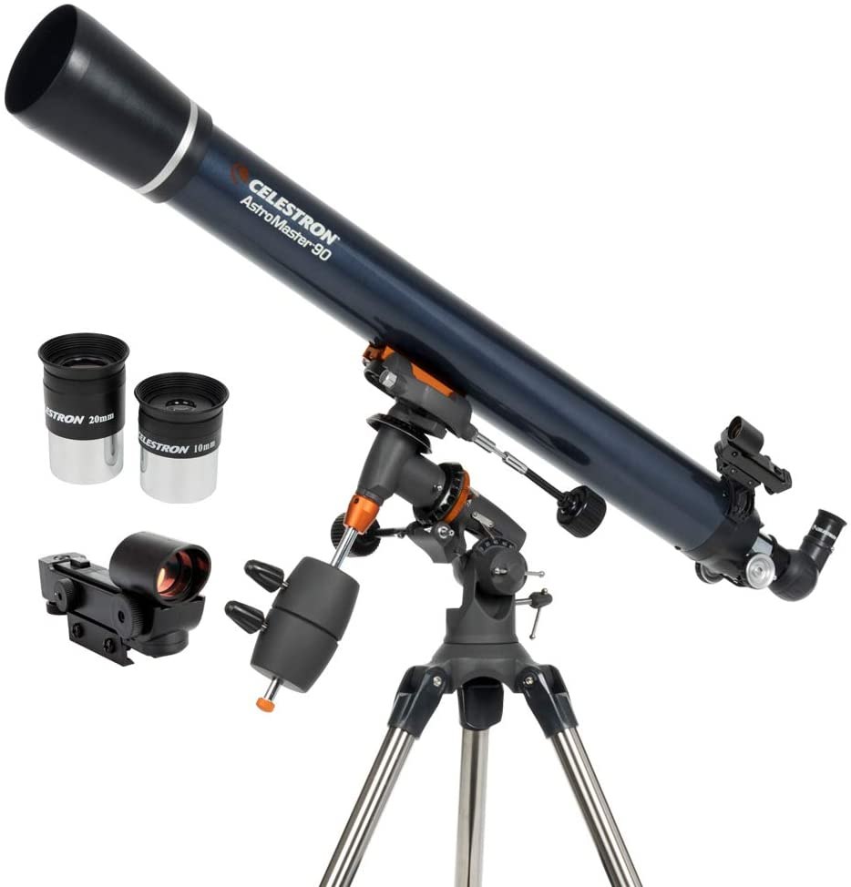 Celestron AstroMaster 90 EQ Refractor Telescope