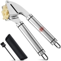 Alpha Grillers Garlic Press and Peeler Set