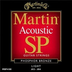 Martin Light Phosphor Bronze Acoustic Guitar Strings