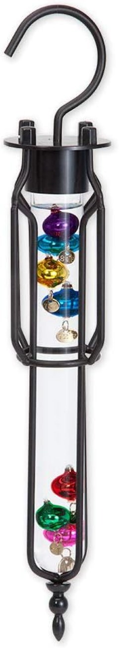 Bits and Pieces Hanging Galileo Thermometer