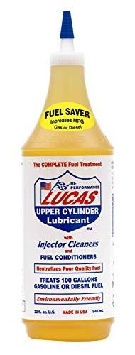 Lucas 10003 Upper Cylinder Lubrication &amp; Injector Cleaner, 32 oz.