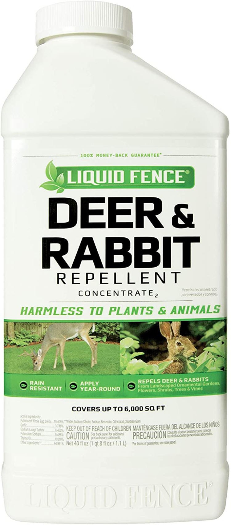 Liquid Fence Deer &amp; Rabbit Repellent Concentrate
