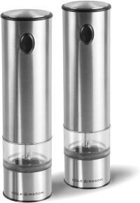 Cole & Mason Battersea Electric Salt and Pepper Grinder Set