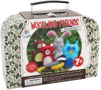 CraftLab Woodland Animals Kids Sewing Craft Kit