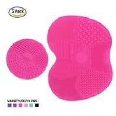 ESARORA Makeup Brush Cleaner Pad, Set of 2