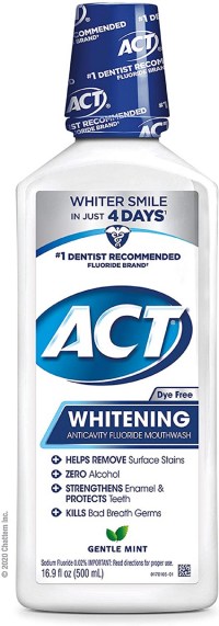 ACT Whitening + Anticavity Fluoride Mouthwash