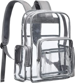 Packism Heavy Duty Clear Backpack