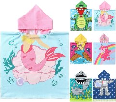 NovForth Kids Hooded Bath Towel Wrap