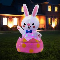 VIVOHOME Inflatable Easter Bunny