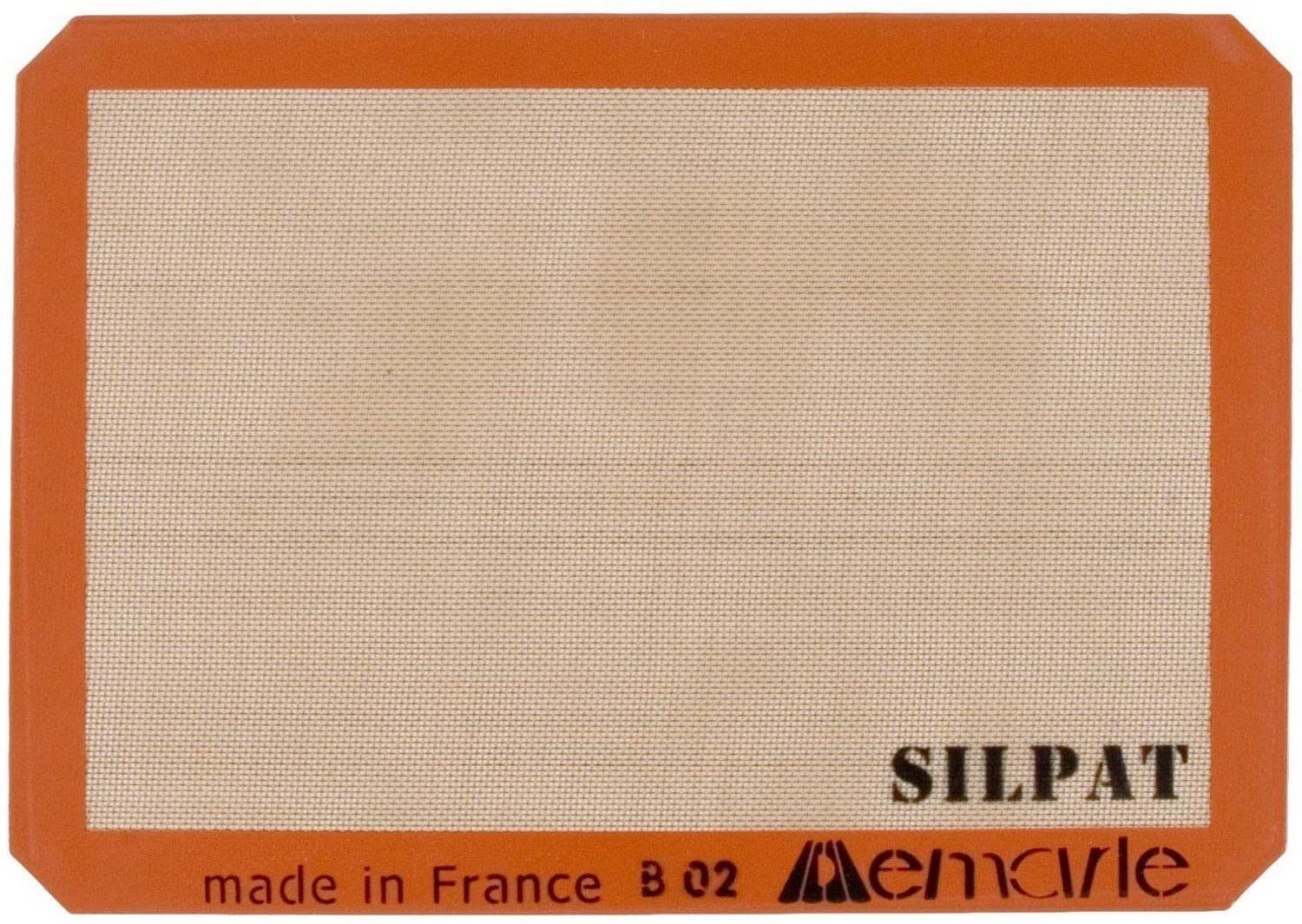 Silpat Set of 2 Non-Stick Silicone Baking Pan Mats