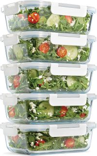 Fit & Fresh Glass Containers