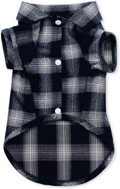 Koneseve Plaid Pet Shirt