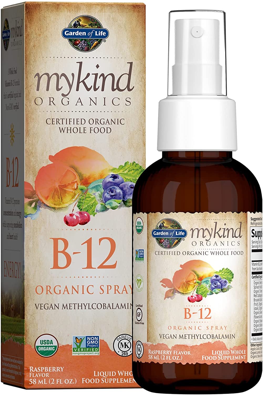 Garden of Life B12 Vitamin Liquid 