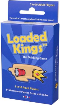 Loaded Kings Waterproof Drinking Card Game
