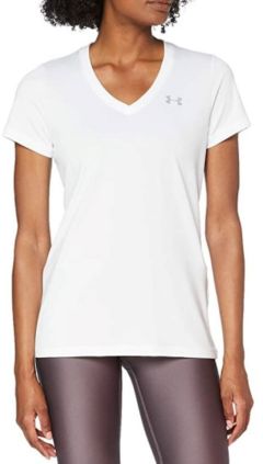 Under Armour Women's Tech V-Neck Short-Sleeved T-Shirt