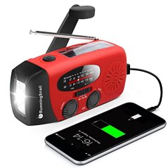 RunningSnail Hand Crank AM Radio