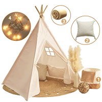 little dove Kid's Foldable Teepee Play Tent