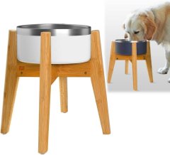 ZPirates Dog Bowl Stand for Large Dogs