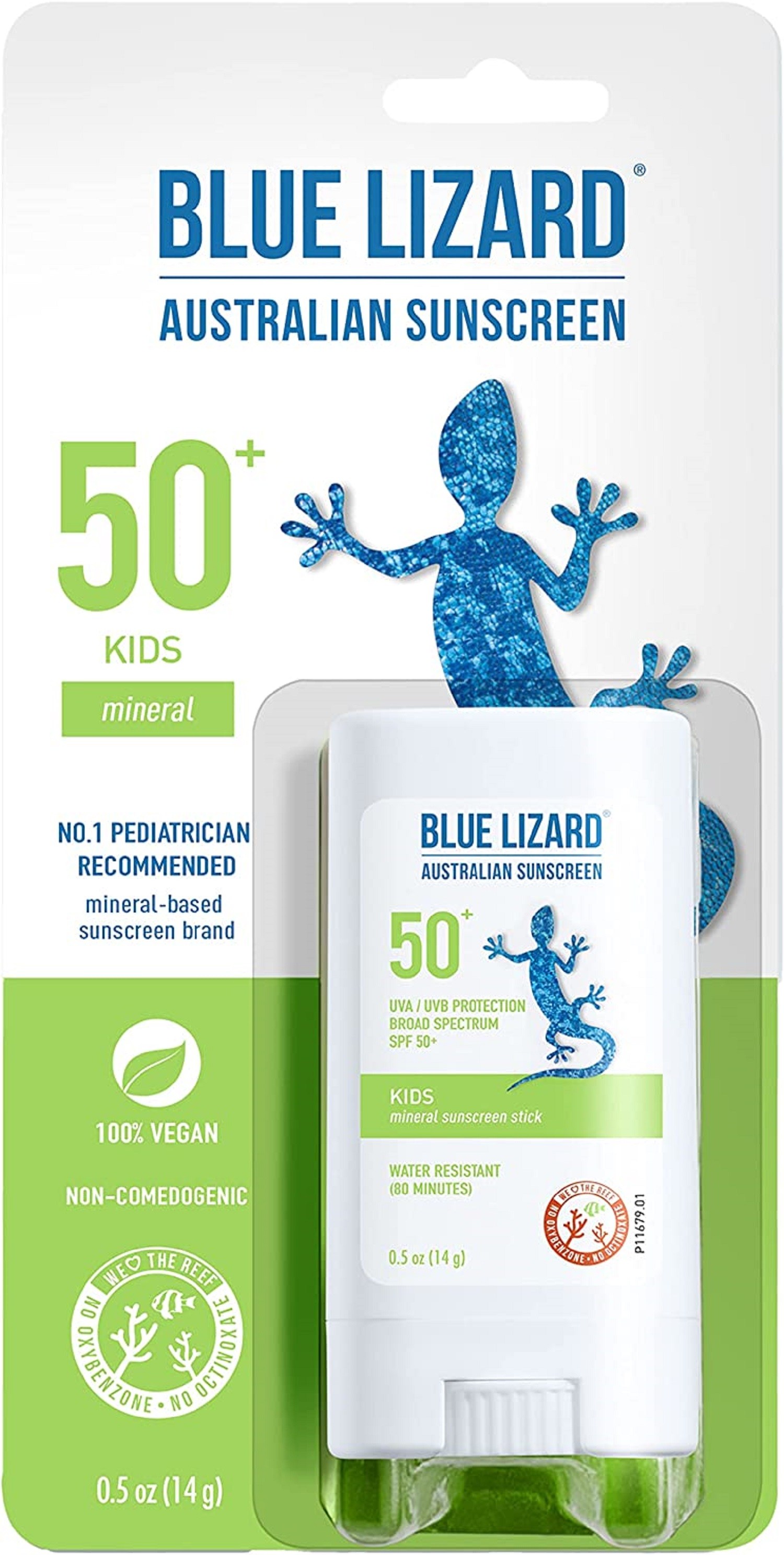 BLUE LIZARD Mineral Sunscreen Stick with Zinc Oxide