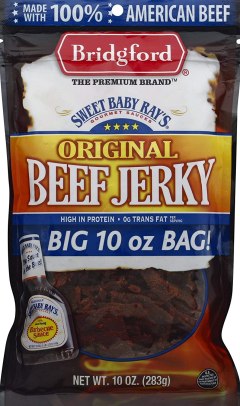 Bridgford Sweet Baby Ray's High Protein Beef Jerky