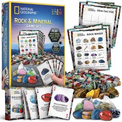 National Geographic Rock Bingo Game