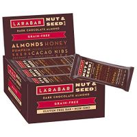 Larabar Crunchy Nut & Seed, Dark Chocolate Almond with Sprouted Chia Seeds