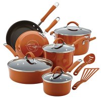 Rachael Ray 12-Piece Hard Enamel Nonstick