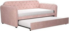 Novogratz Collection Novogratz Tallulah Tufted Twin over Twin Daybed and Trundle