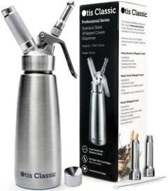 Otis Classic Whipped Cream Dispenser Stainless Steel