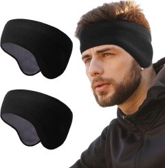 WTACTFUL Double-Layer Fleece Pro Ear Warmers