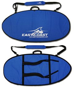 East Coast Skimboards ECS Skimboard Padded Travel Bag with Backpack Straps - Small 45”