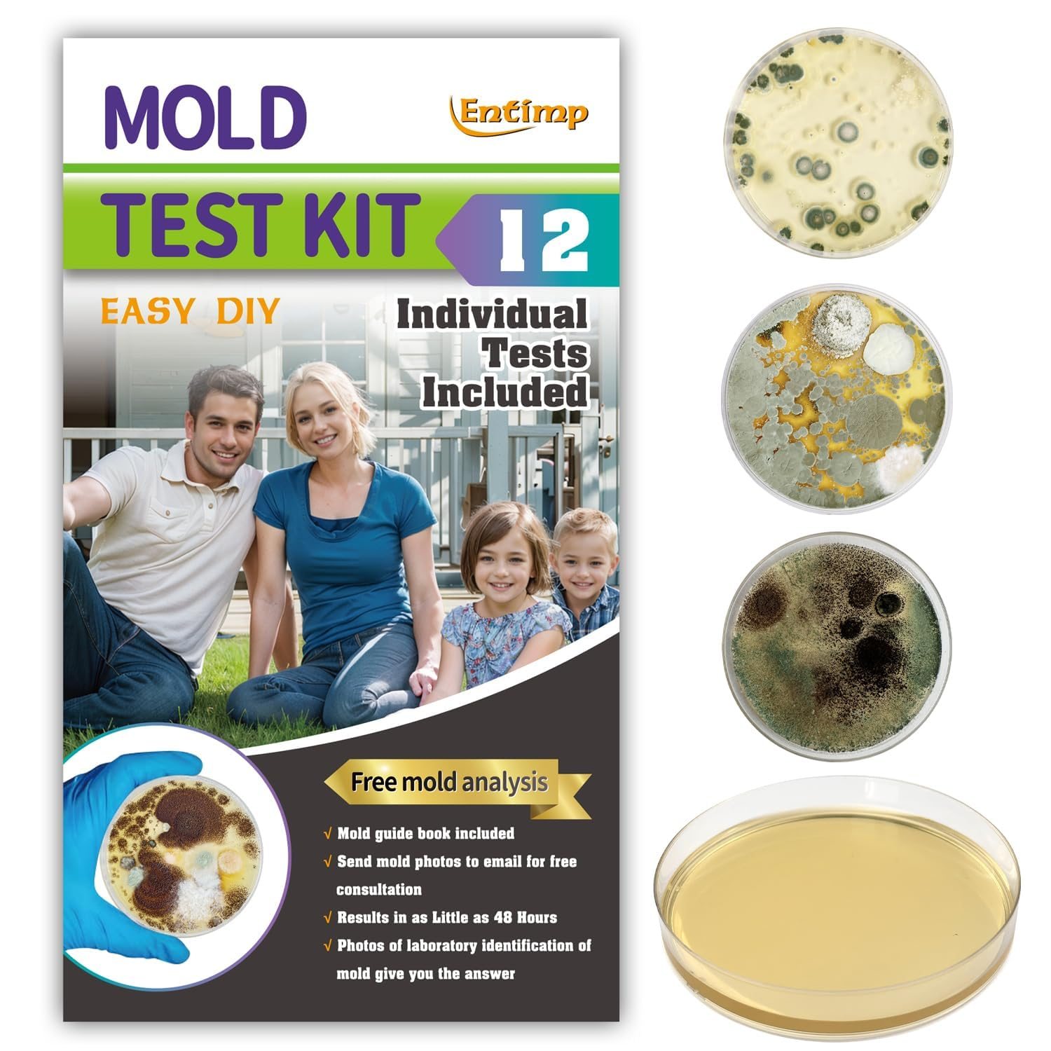 Entimp Mold Test Kit for Home