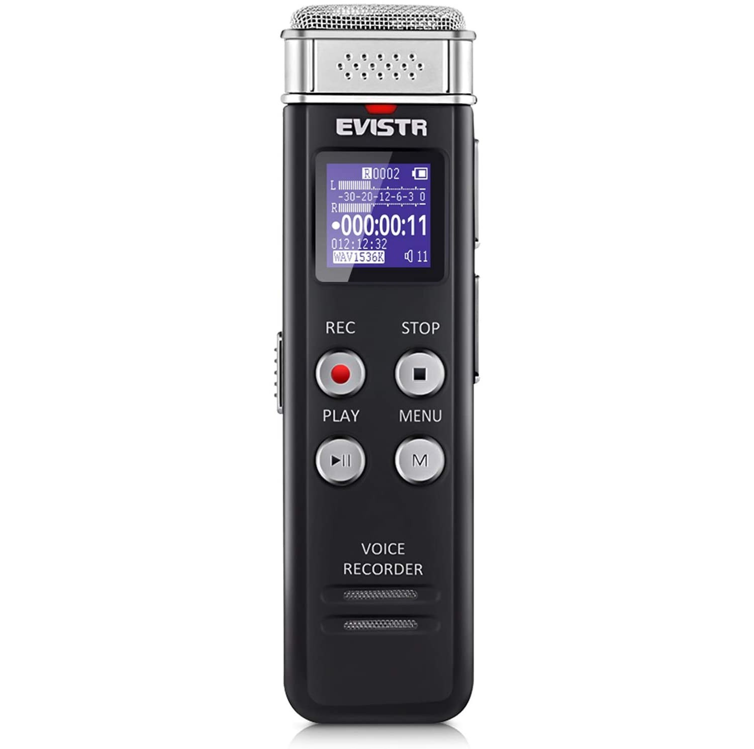 EVISTR 32GB Digital Voice Recorder