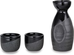 Hinomaru Collection Reactive Glaze Sake Set