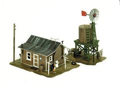 Life-Like Trains HO Scale Building Kits, Western Homestead