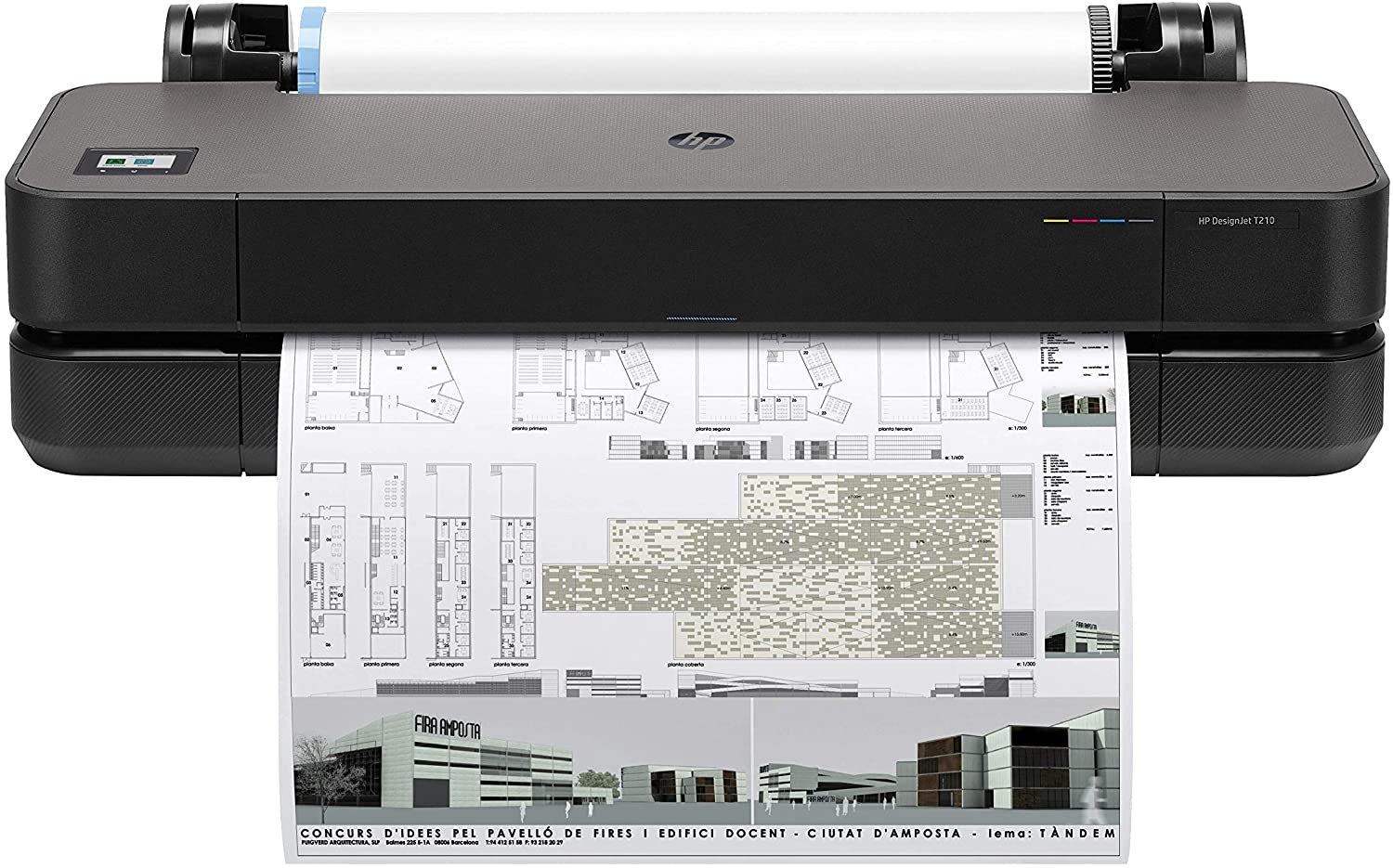 HP DesignJet T210 Large Format Plotter Printer