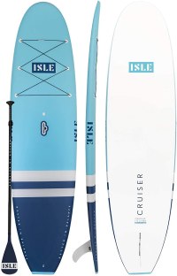 ISLE Surf and SUP Cruiser Stand-Up Paddleboard & SUP Bundle