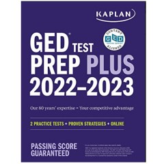 KAPLAN GED Prep Plus 2022-2023