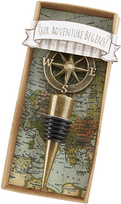 Kate Aspen "Our Adventure Begins" Bottle Stopper