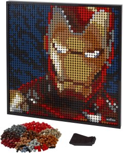 LEGO Iron Man Art-Building Kit for Adults