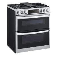 LG 6.9 Cu. Ft. Smart Gas Double Oven Slide-In Range