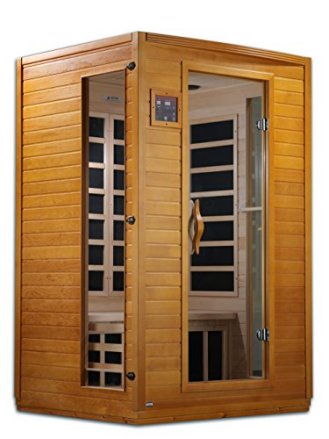 Dynamic Saunas Andora 2-Person Low EMF FAR Infrared Sauna